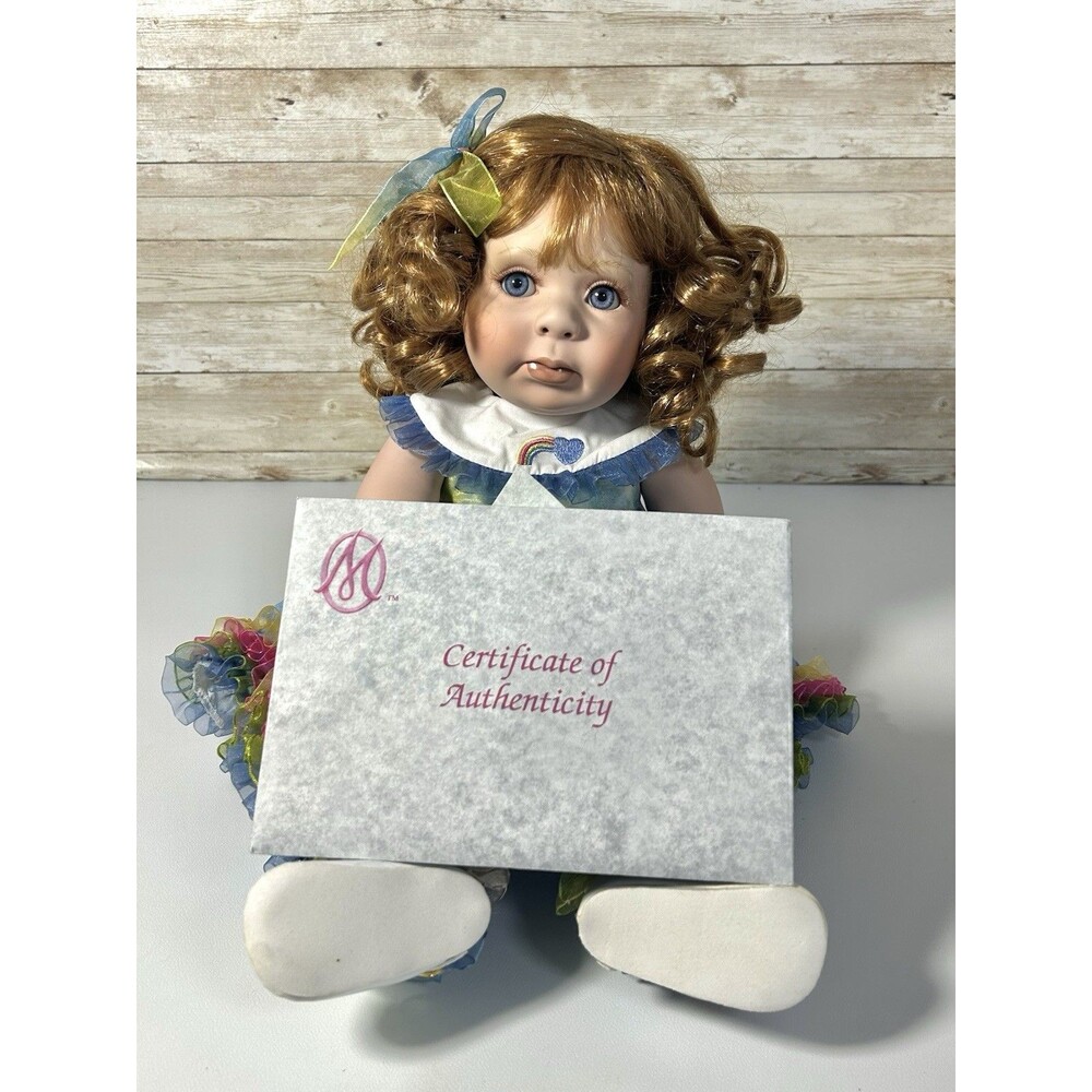 Marie Osmond Porcelain Baby Doll “Chasing Rainbows” 2003 244/850 Rare